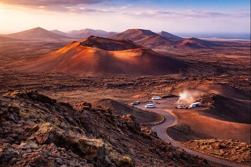 Berg im Timanfaya-Nationalpark