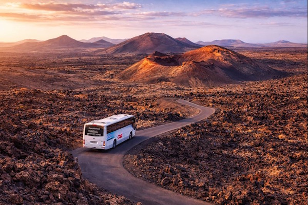 Bustour im Timanfaya auf Lanzarote