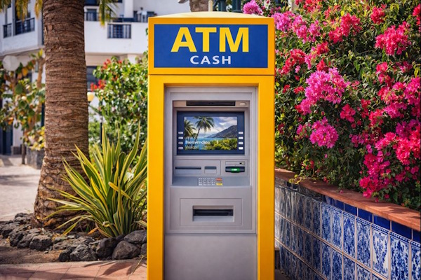 Geldautomat auf Teneriffa