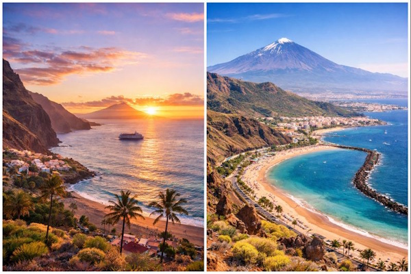 Landschaften auf den Kanarischen Inseln - Spanien