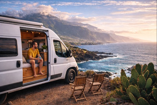 Leben im Van auf den Kanaren